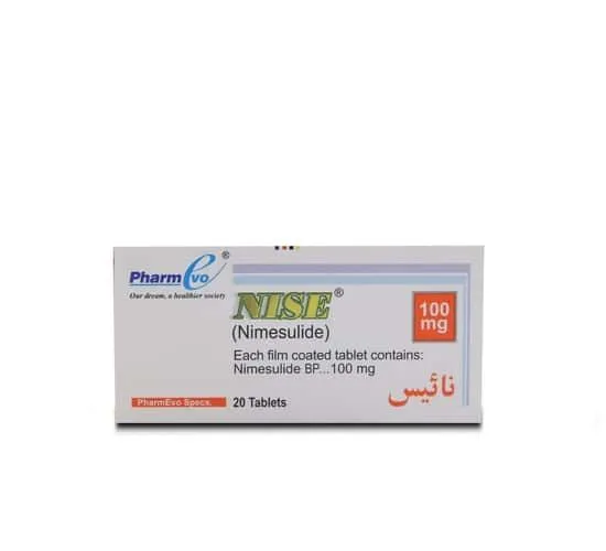 Nise 100mg Tablet (x2 Strips)