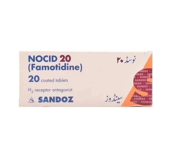 Nocid 20mg Tablet (x2 Strips)