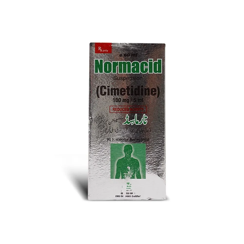Normacid 100mg/5ml Suspension 60 ml