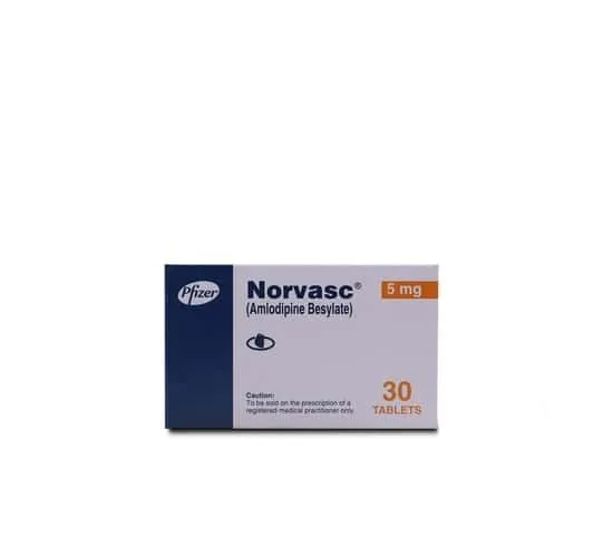 Norvasc 5mg Tablet (x3 Strips)