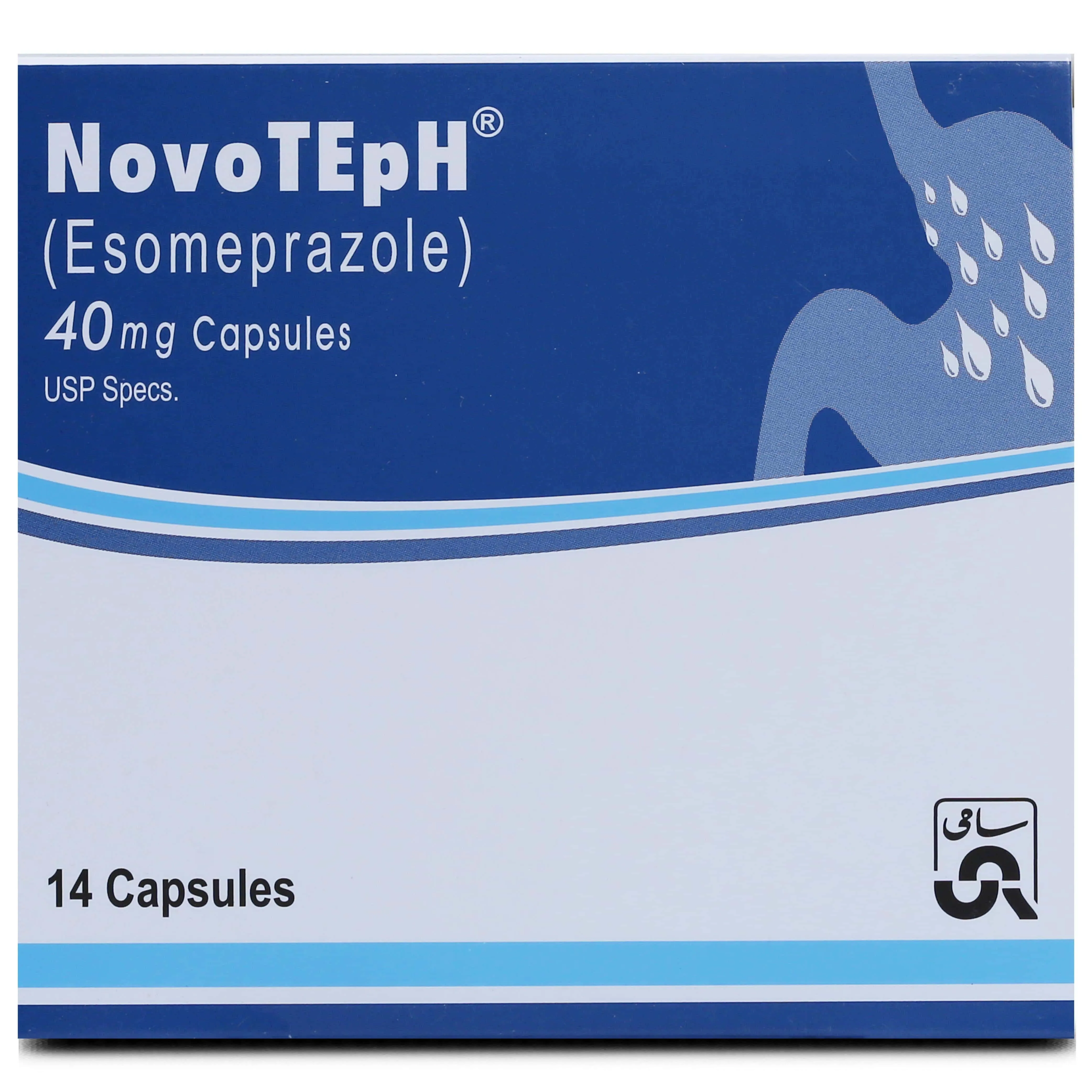 Novoteph 40mg Capsule (14 tablets)