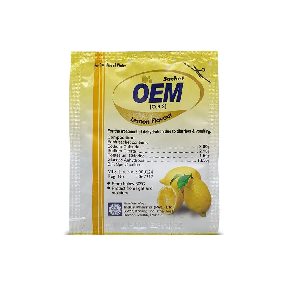 Oem ORS Lemon Sachet
