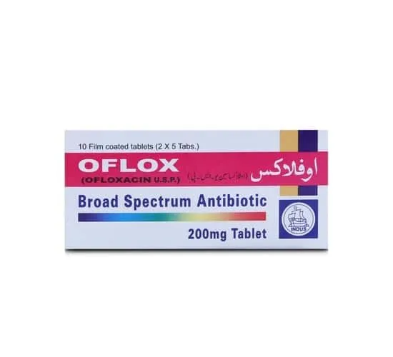 Oflox 200mg Tablet (5 tablets)