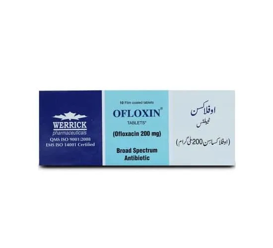 Ofloxin 200mg Tablet (10 tablets)