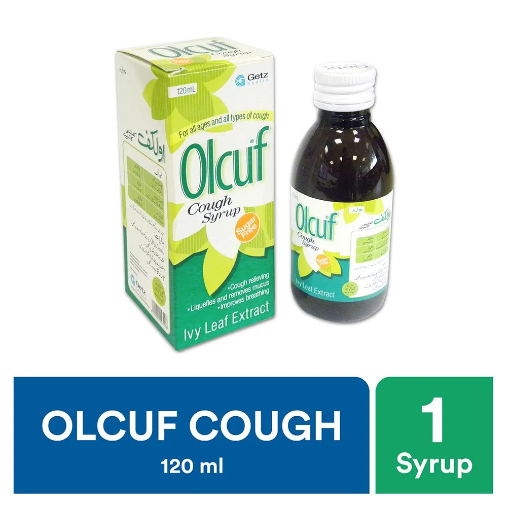 Olcuf sugar-free Syrup 120 ml