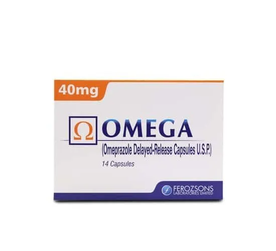 Omega 40mg Capsule (7 tablets)