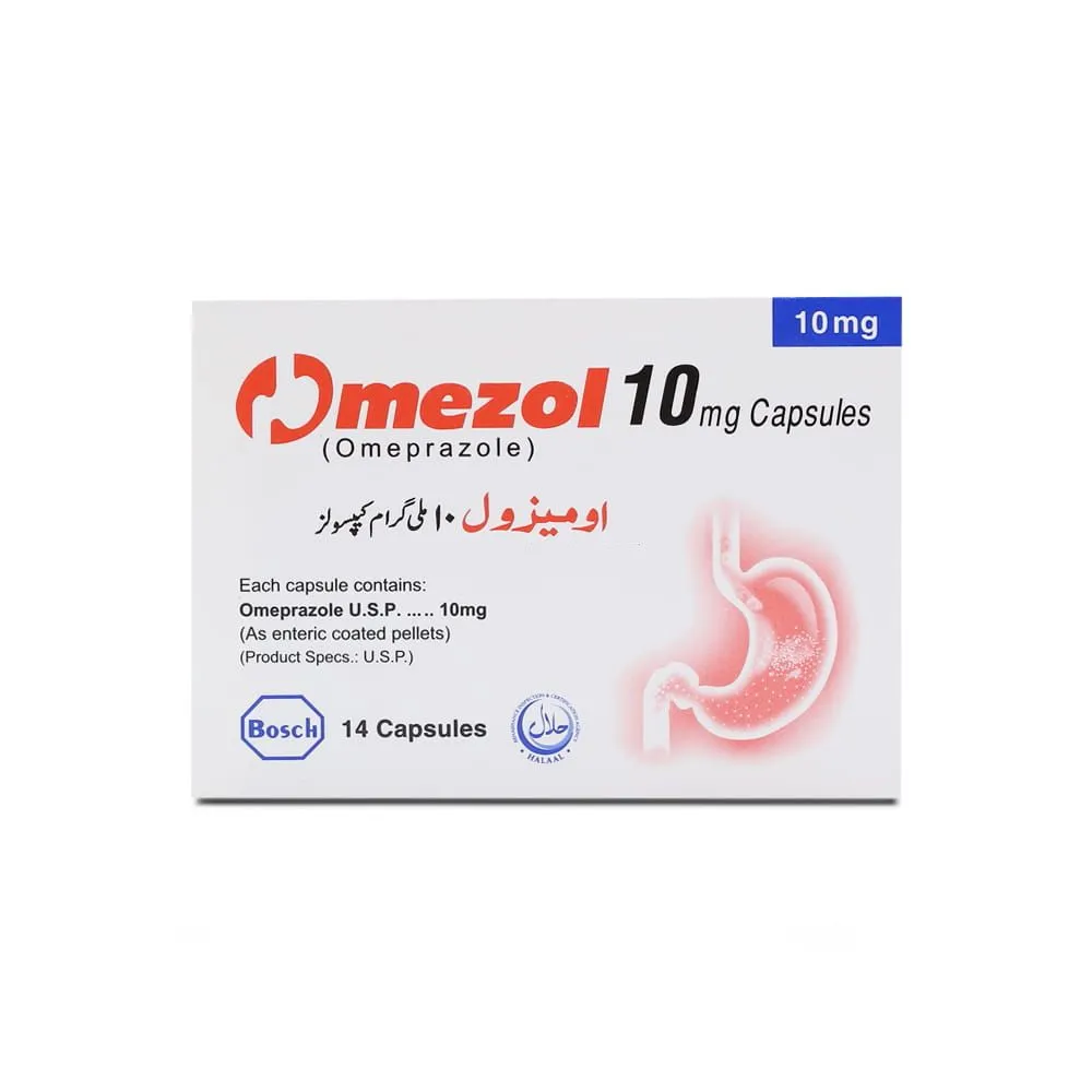 Omezol 10mg Capsule (7 tablets)