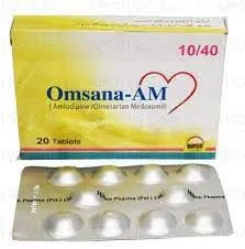 Omsana-AM 10mg+40mg Tablet (10 tablets)