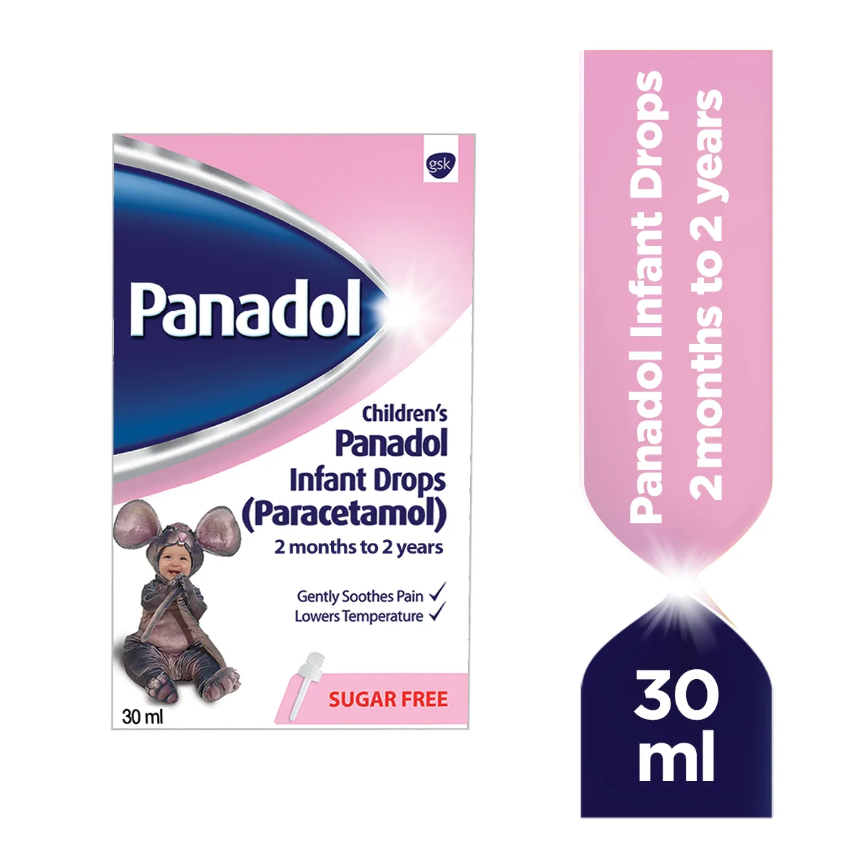 Panadol 80mg/5ml Drop 30 ml