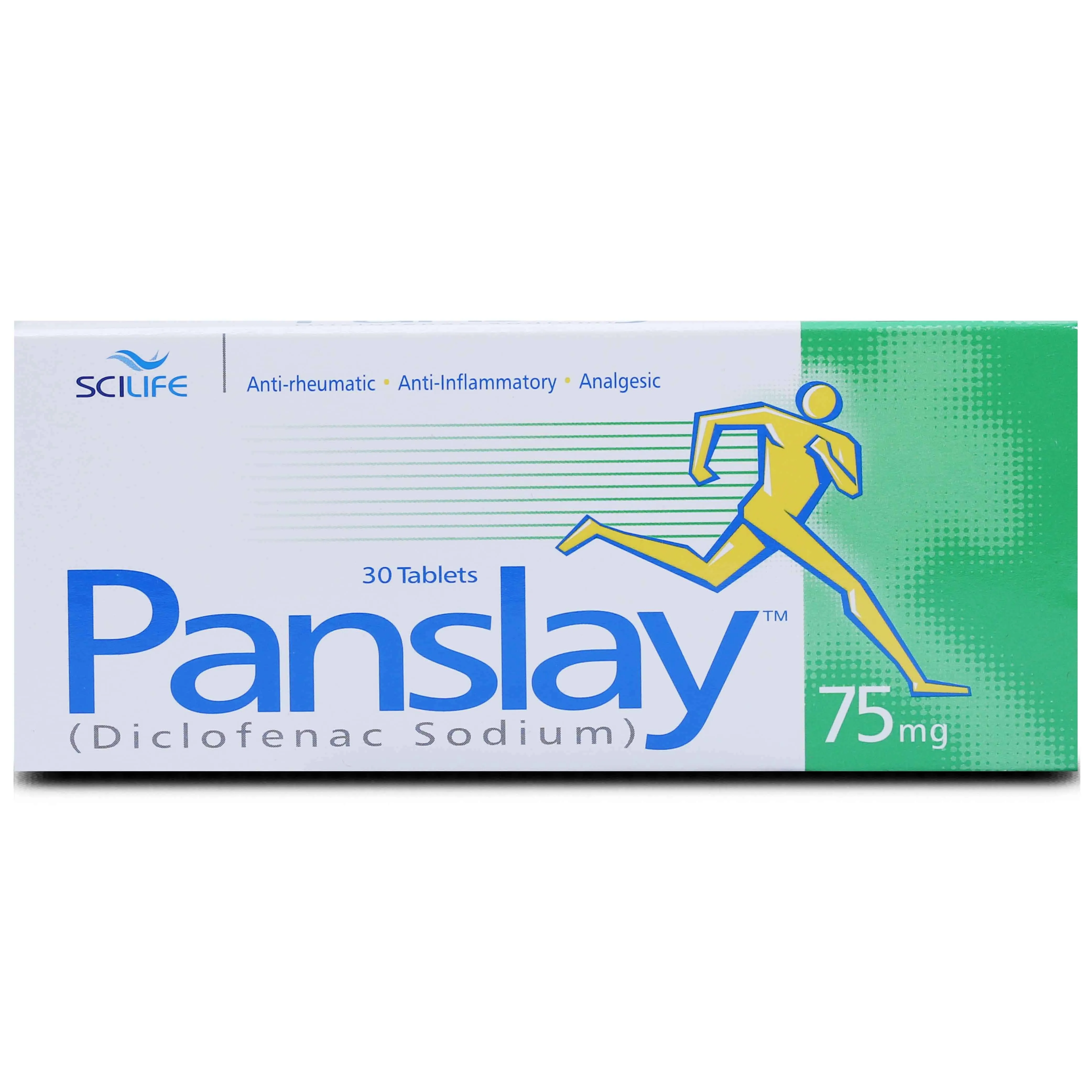Panslay 75mg Tablet (x3 Strips)