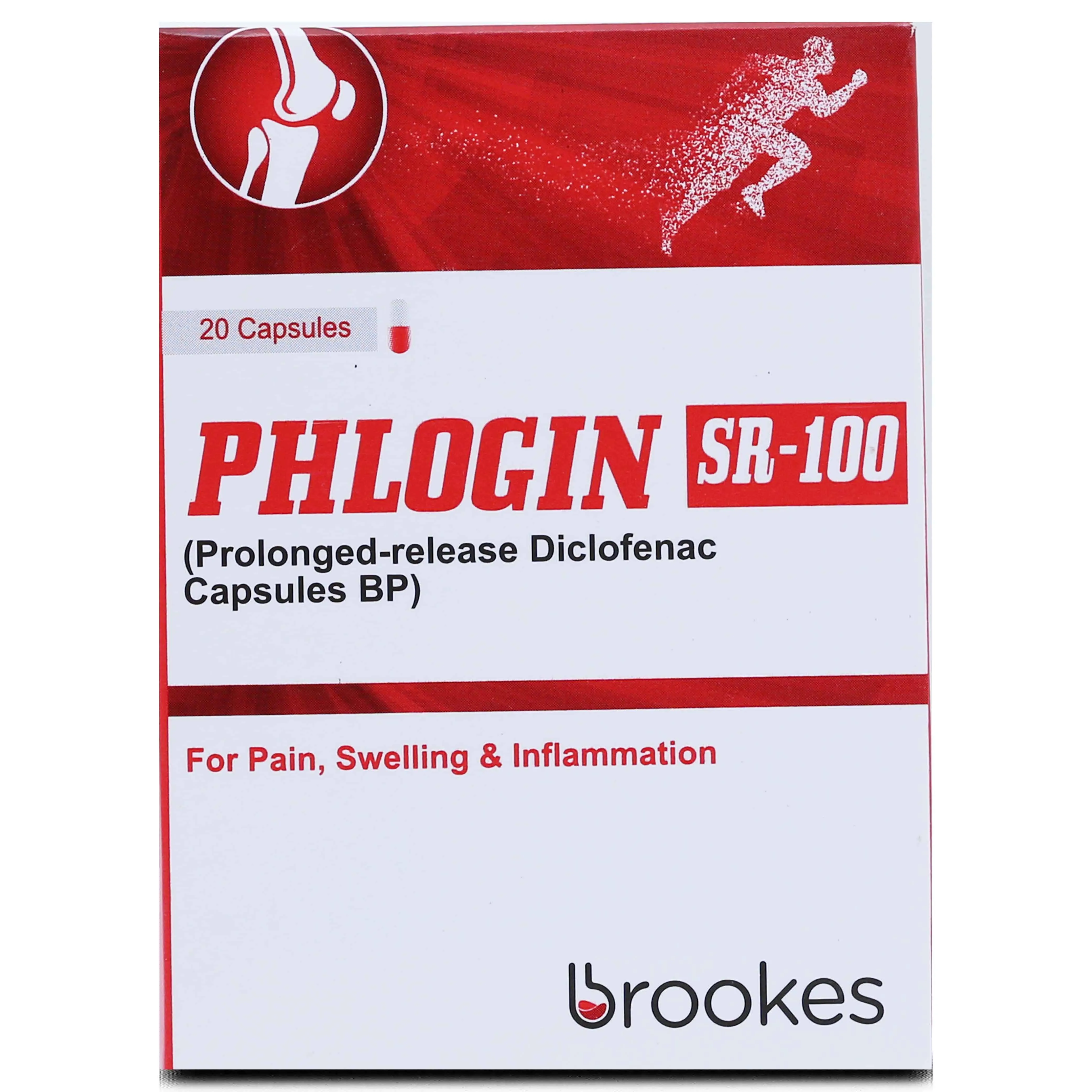 Phlogin SR 100mg Capsule (x2 Strips)