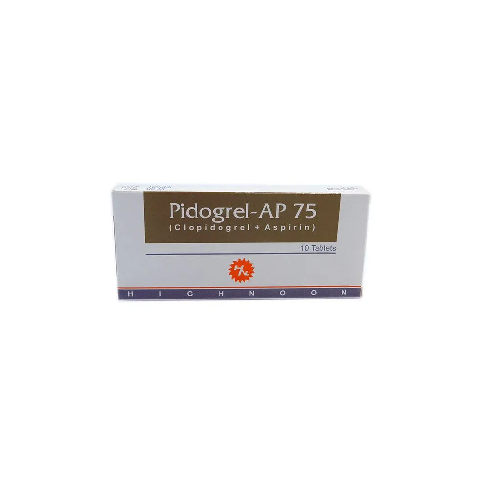 Pidogrel 75mg Tablet (10 tablets)