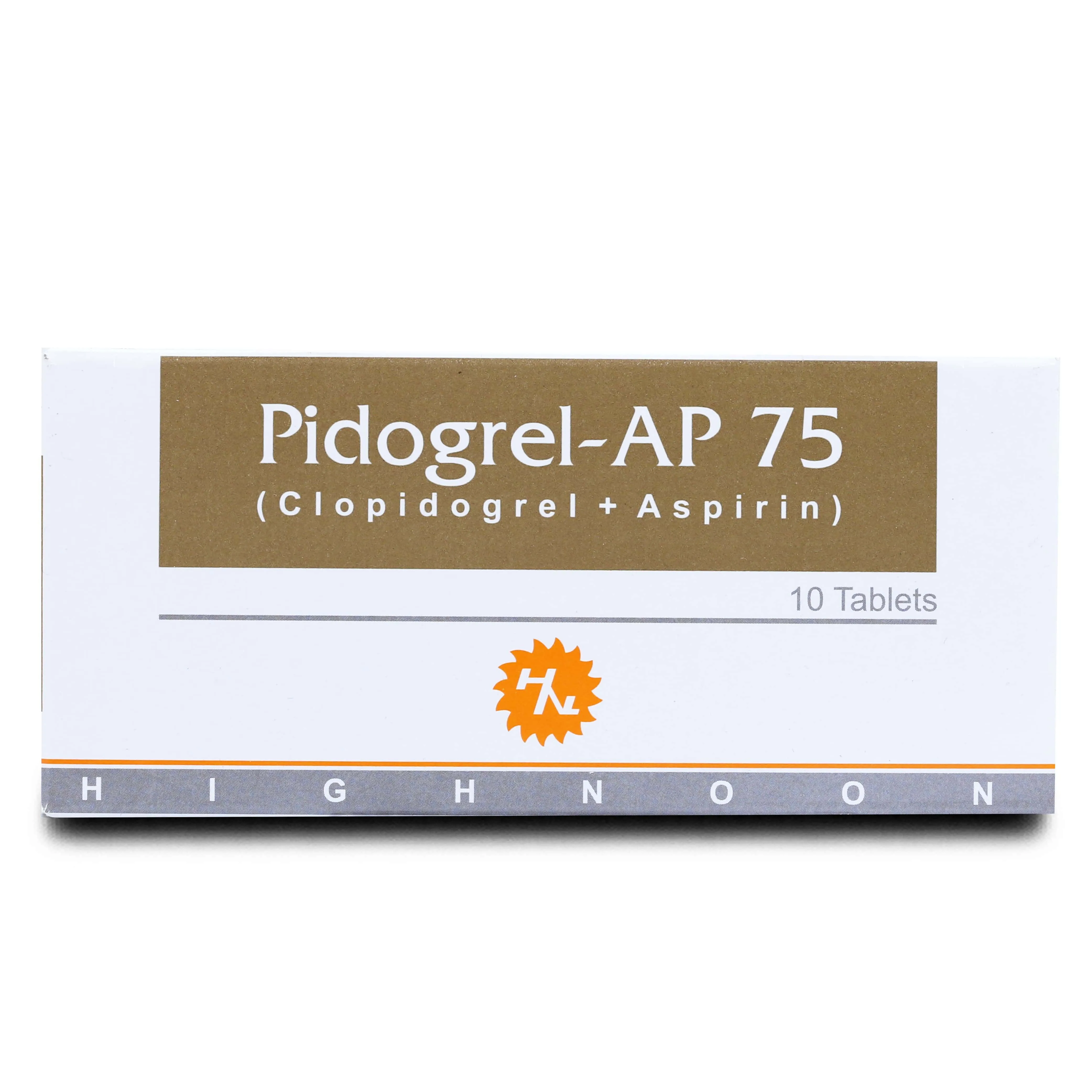 Pidogrel-AP 75mg+75mg Tablet (10 tablets)