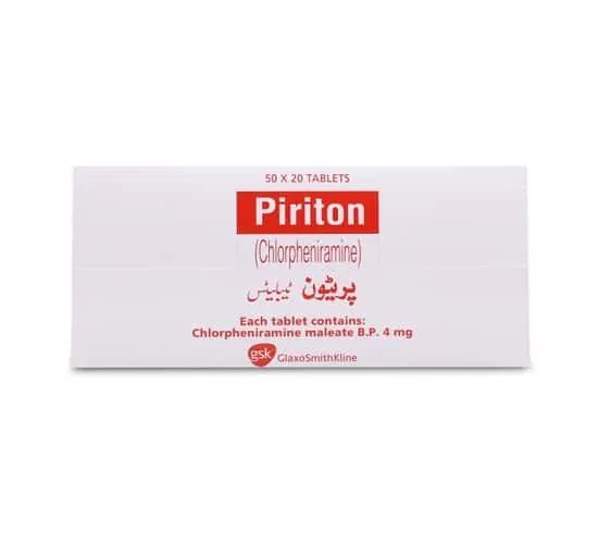 Piriton 4mg Tablet (20 tablets)