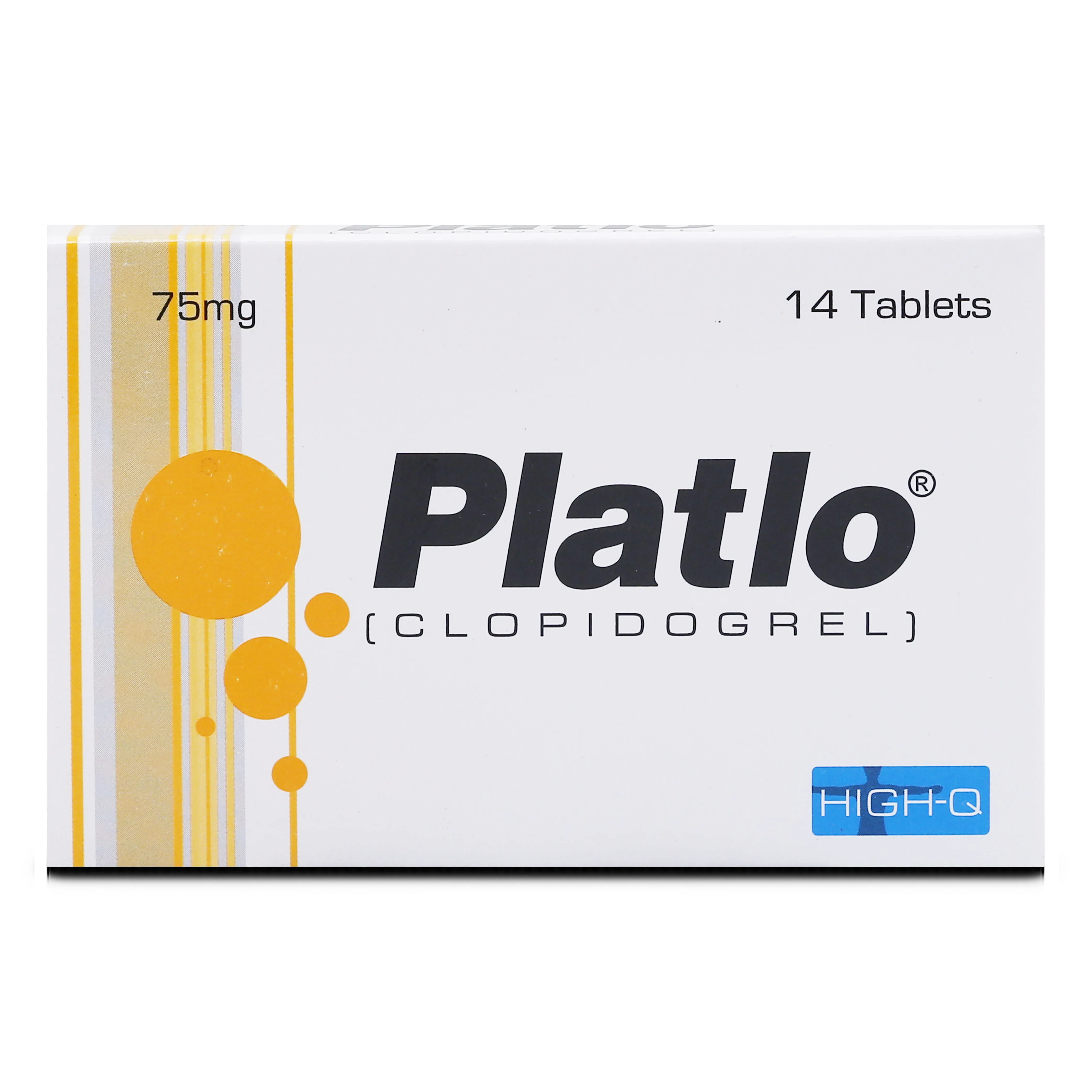 Platlo 75mg Tablet (x2 Strips)