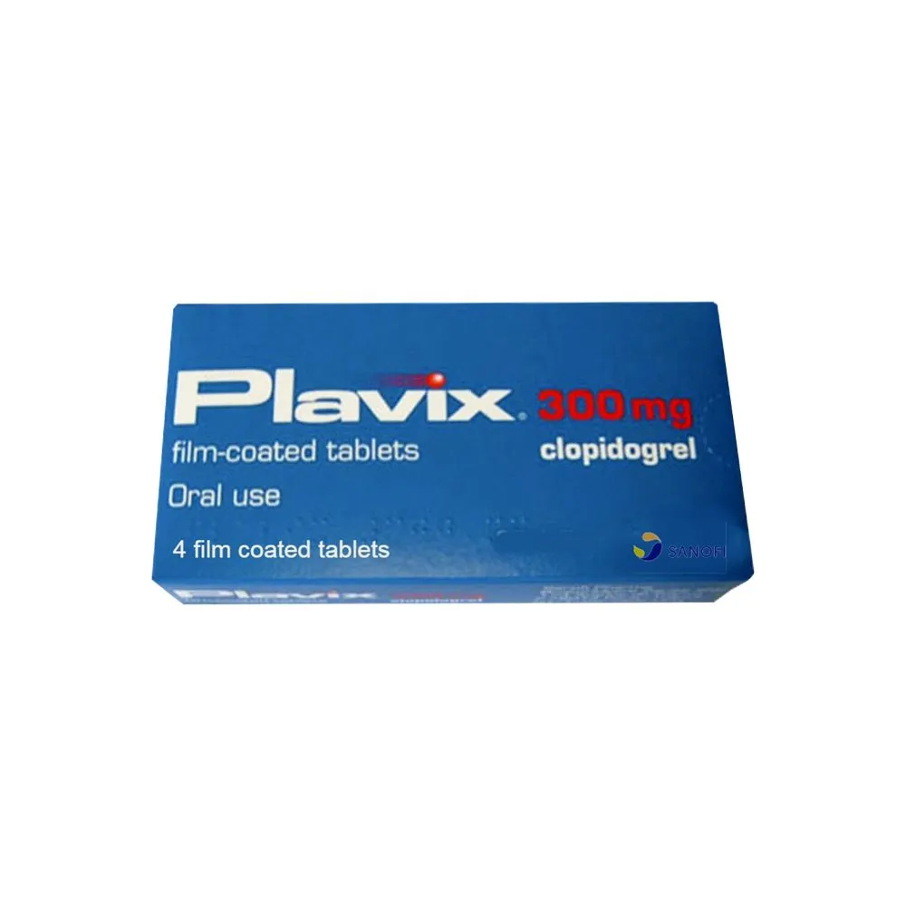 Plavix 300mg Tablet (4 tablets)