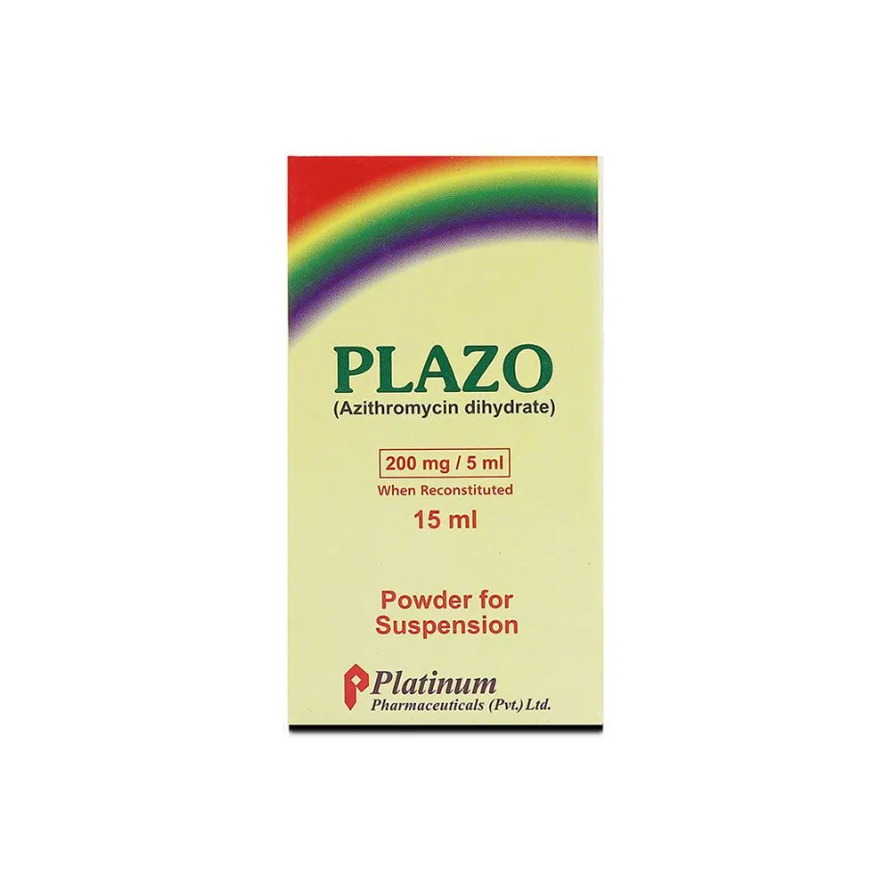 Plazo 200mg/5ml Suspension 15 ml