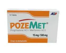 Poze Met 15mg/500mg Tablet (7 tablets)