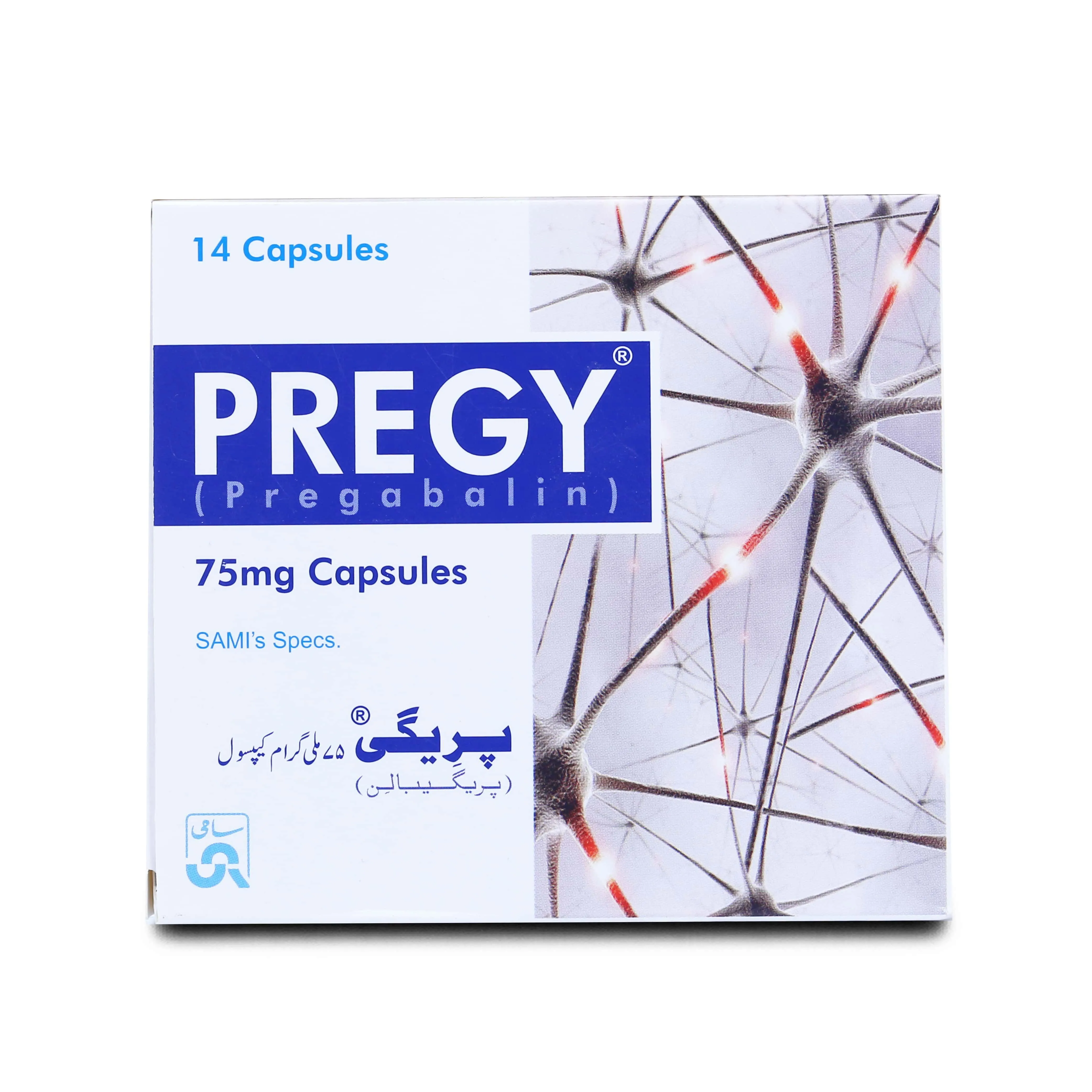 Pregy 75mg Capsule (14 tablets)