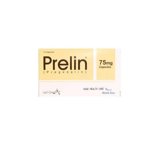 Prelin 75mg Capsule (x2 Strips)