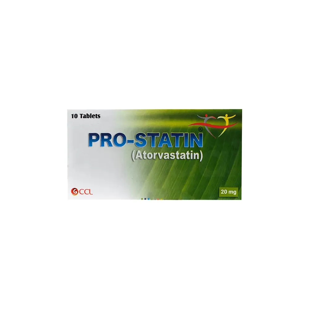 Pro-Statin 20mg Tablet (10 tablets)