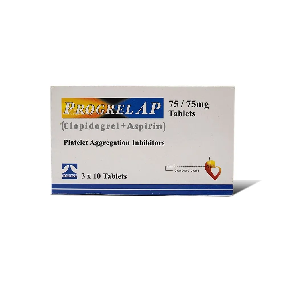Progrel AP 75/75mg Tablet (x3 Strips)