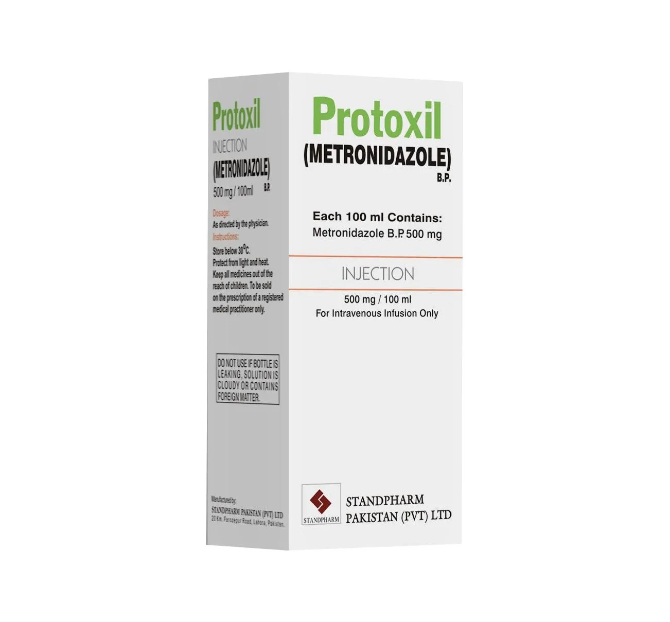 Protoxil 500mg Injection 100 ml