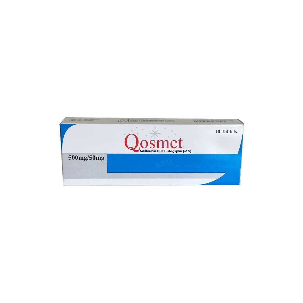 Qosmet 500mg/50mg Tablet (5 tablets)