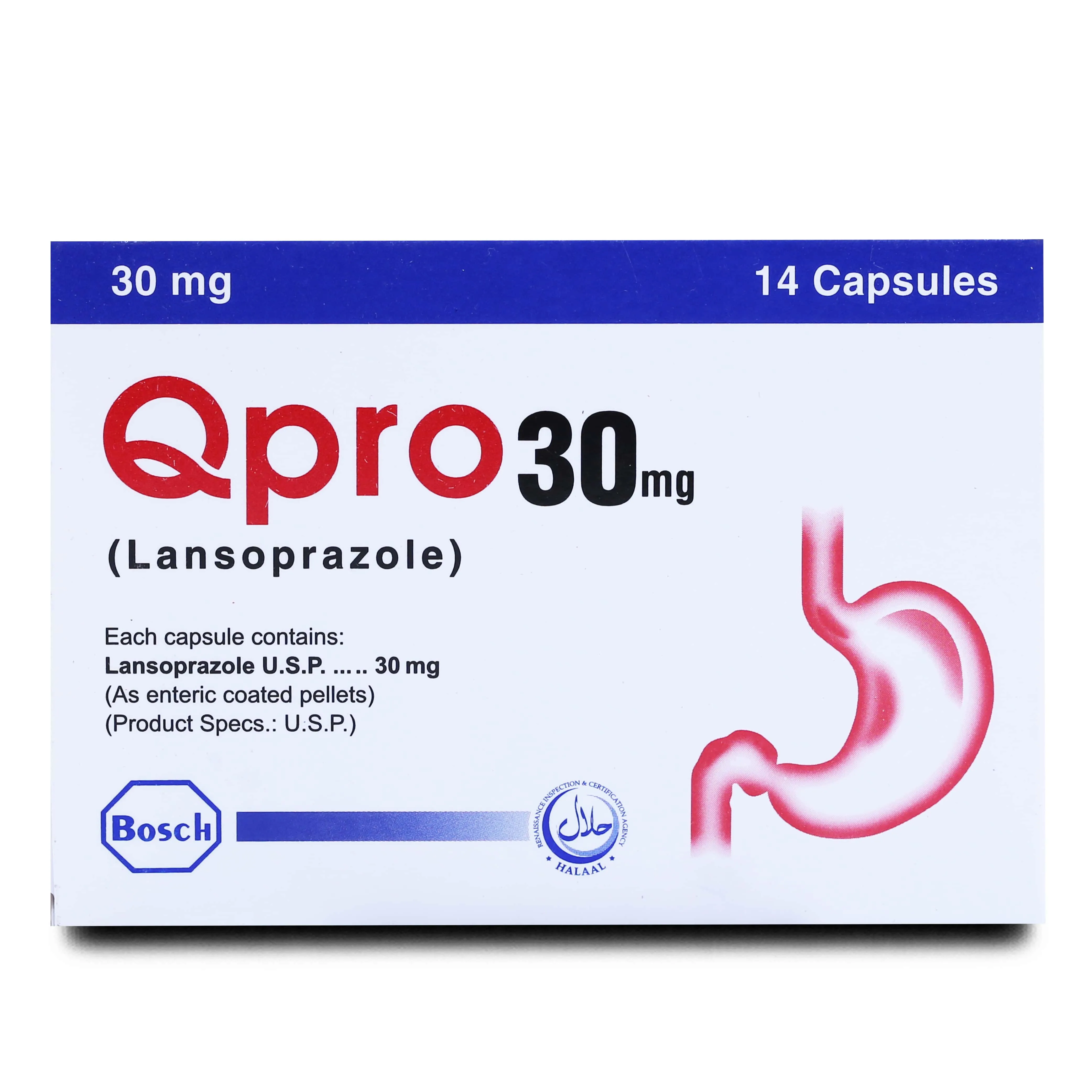 Qpro 30mg Capsule (x2 Strips)