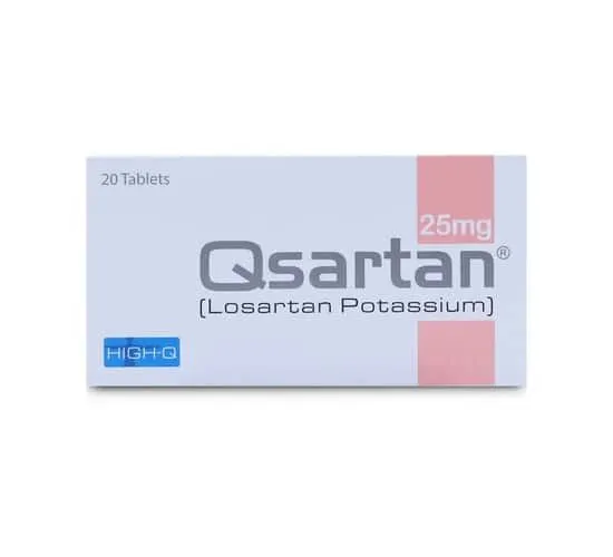 Qsartan 25mg Tablet (x2 Strips)