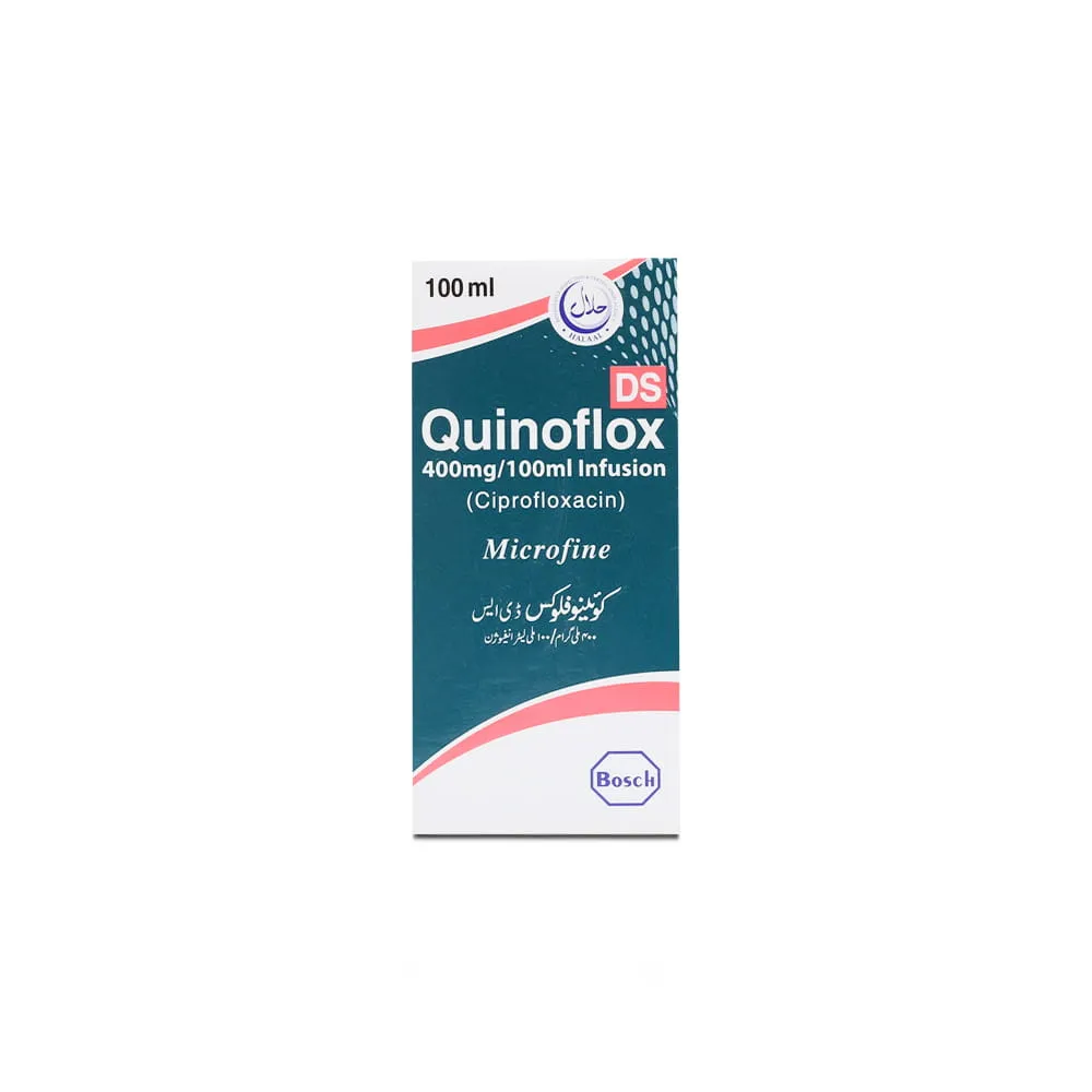 Quinoflox DS 400mg/100ml Injection 1 vial