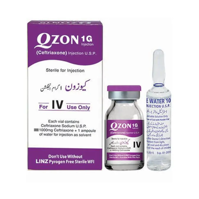 Qzon IV 1gm Injection 1 vial