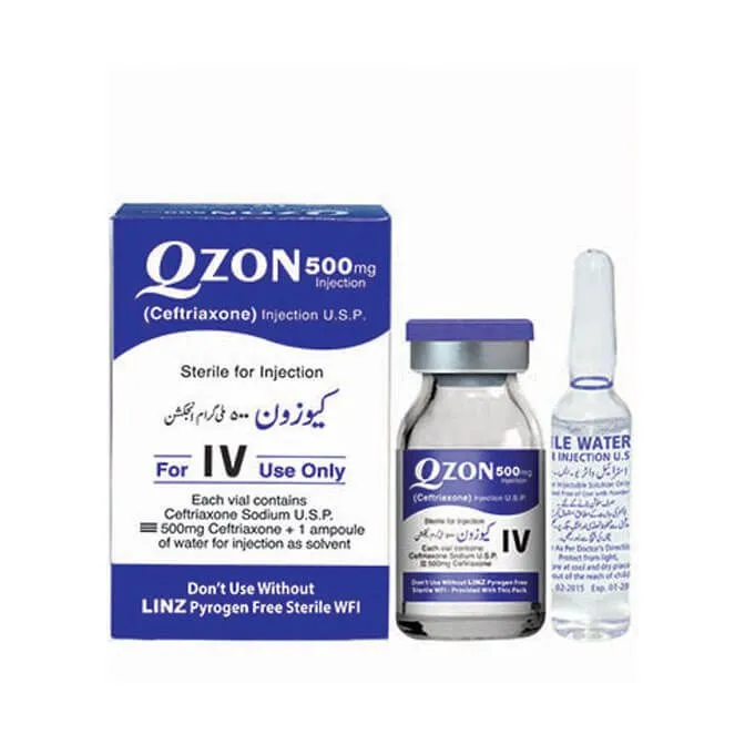 Qzon IV 500mg Injection 1 vial