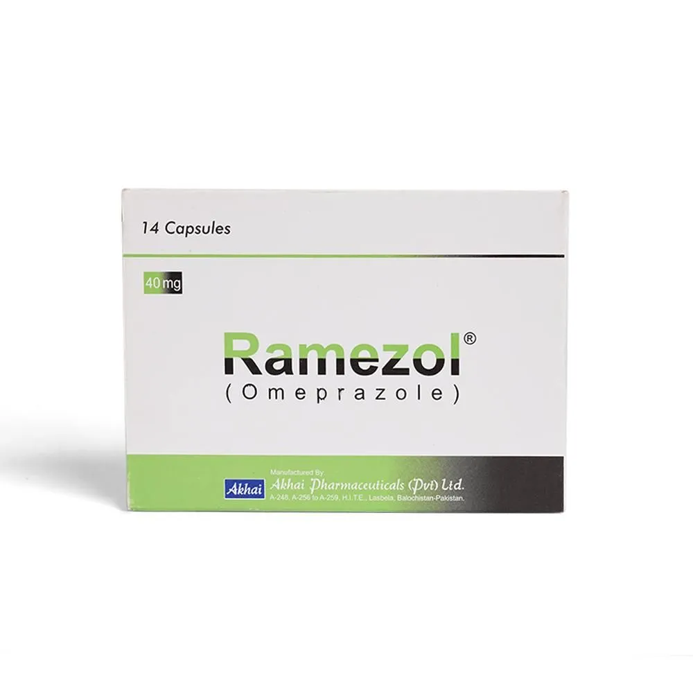 Ramezol 40mg Capsule (7 tablets)