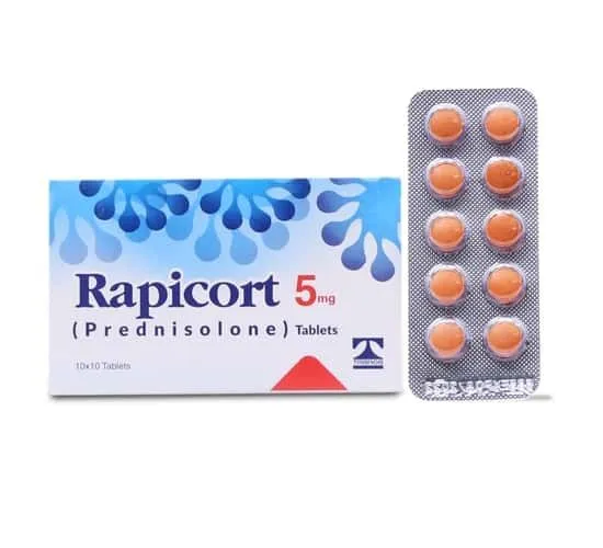 Rapicort 5mg Tablet (x10 Strips)
