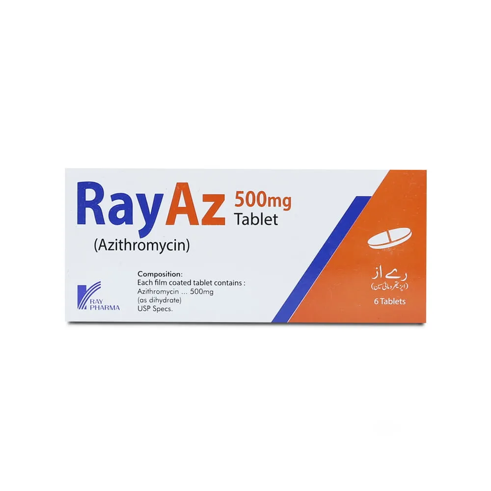 RayAz 500mg Tablet (6 tablets)