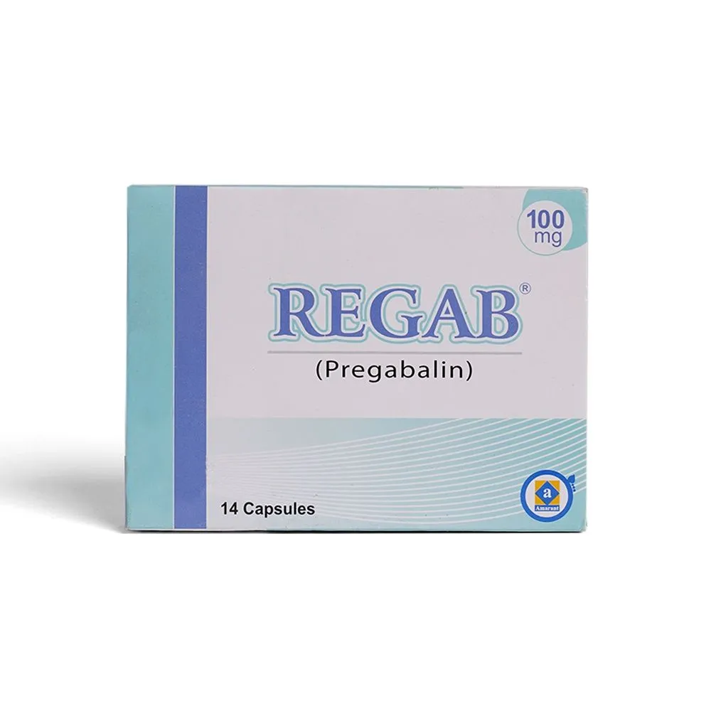 Regab 100mg Capsule (7 tablets)