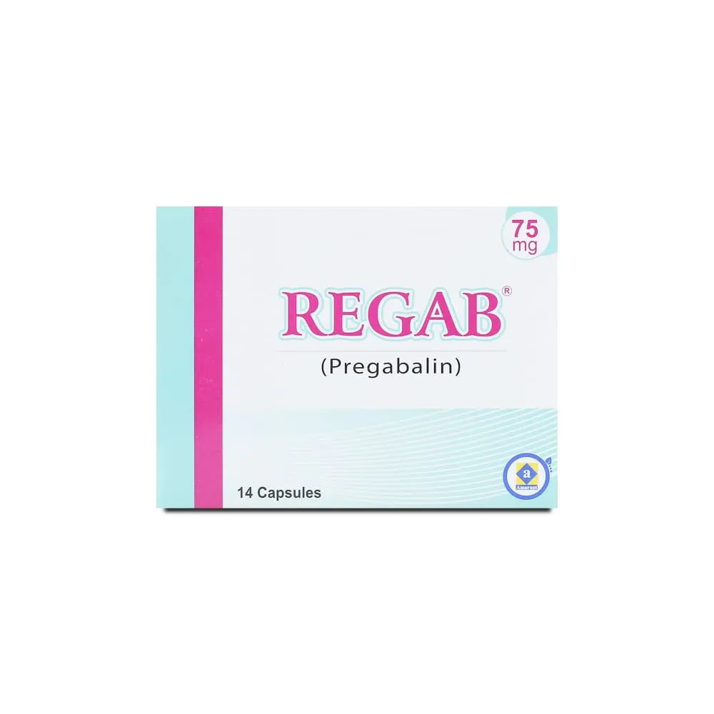 Regab 75mg Capsule (x2 Strips)