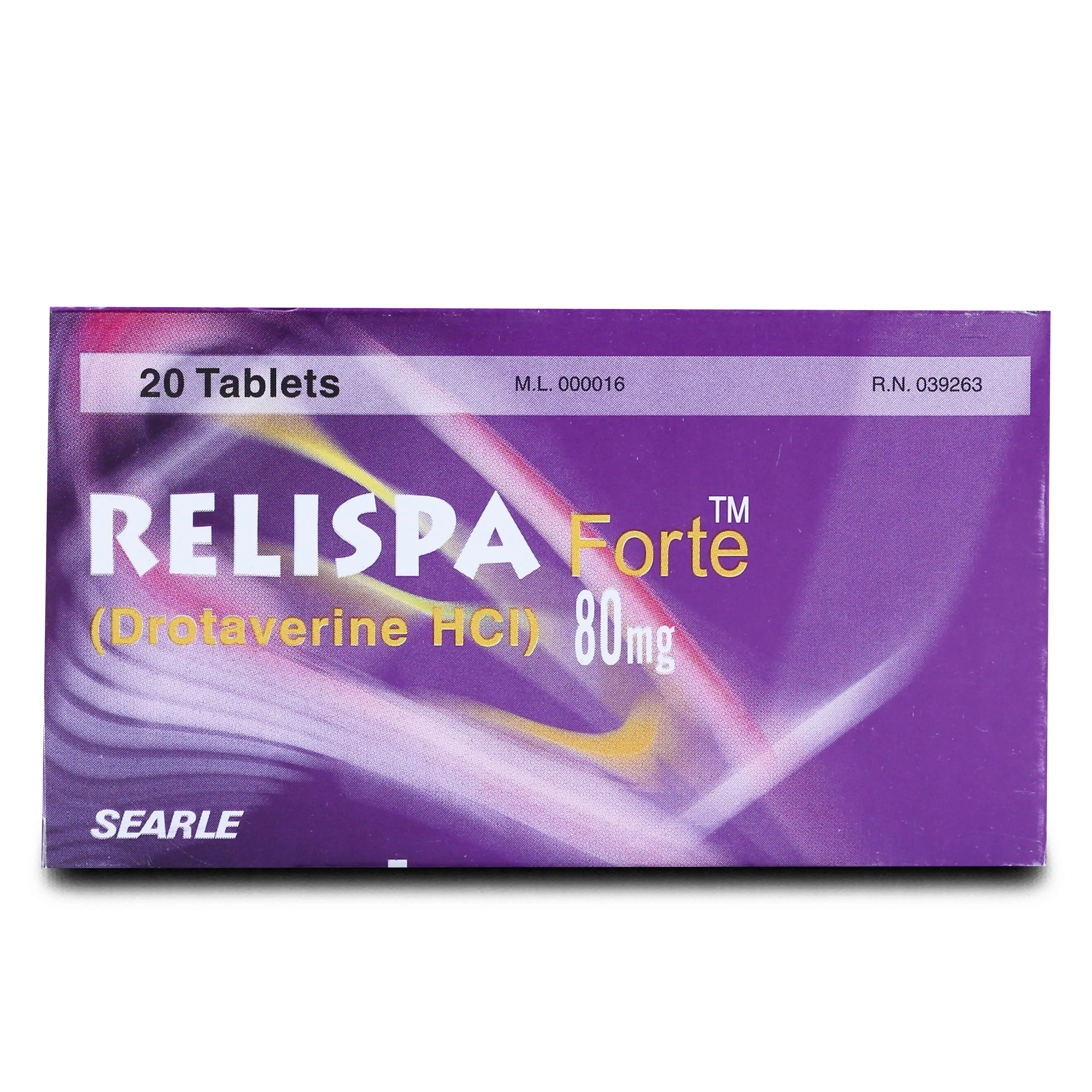 Relispa Forte 80mg Tablet (10 tablets)