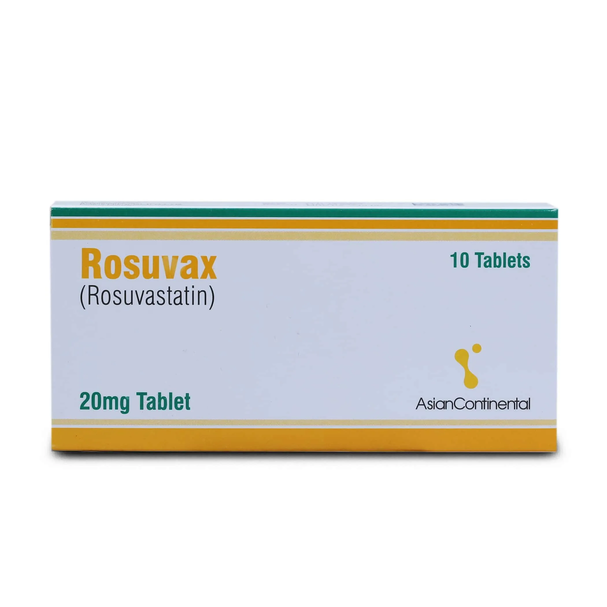Rosuvax 20mg Tablet (10 tablets)