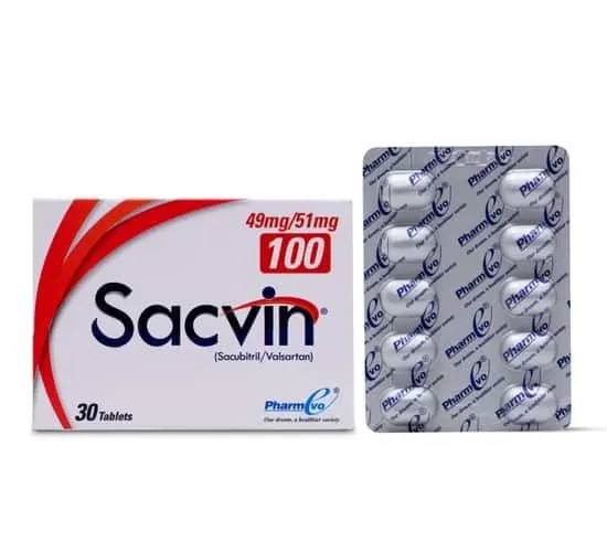 Sacvin 100 49mg+51mg Tablet (10 tablets)