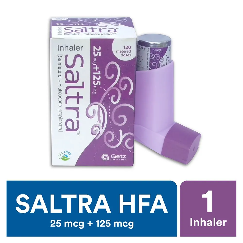 Saltra Inhaler 125mcg/25mcg 1 S