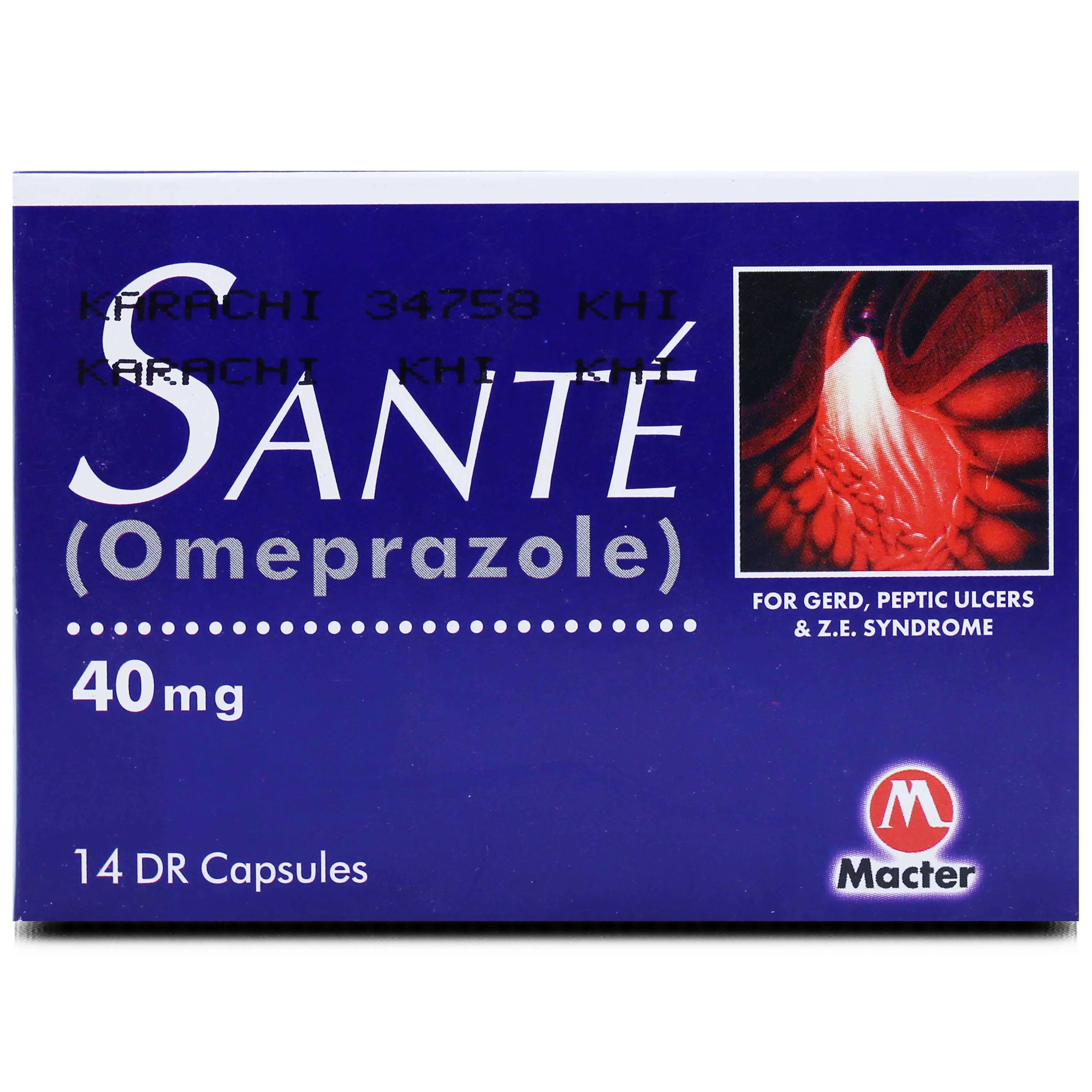Sante 40mg Capsule (x2 Strips)
