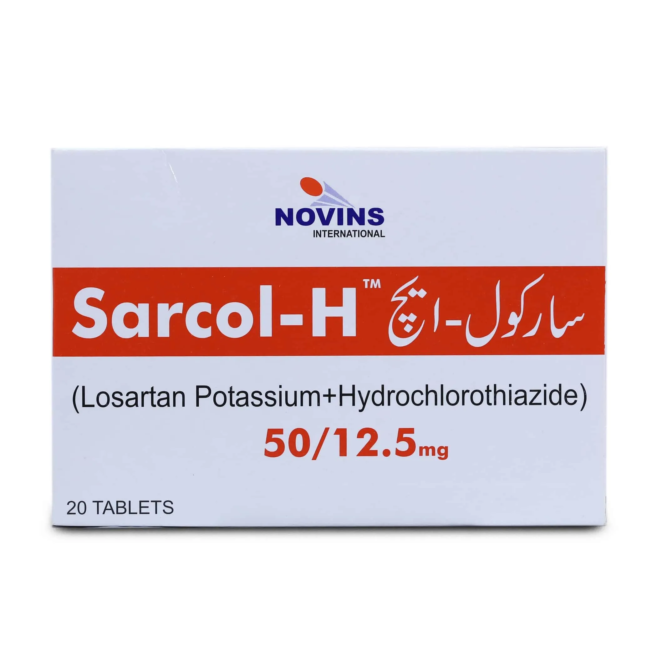 Sarcol-H 50mg+12.5mg Tablet (x2 Strips)