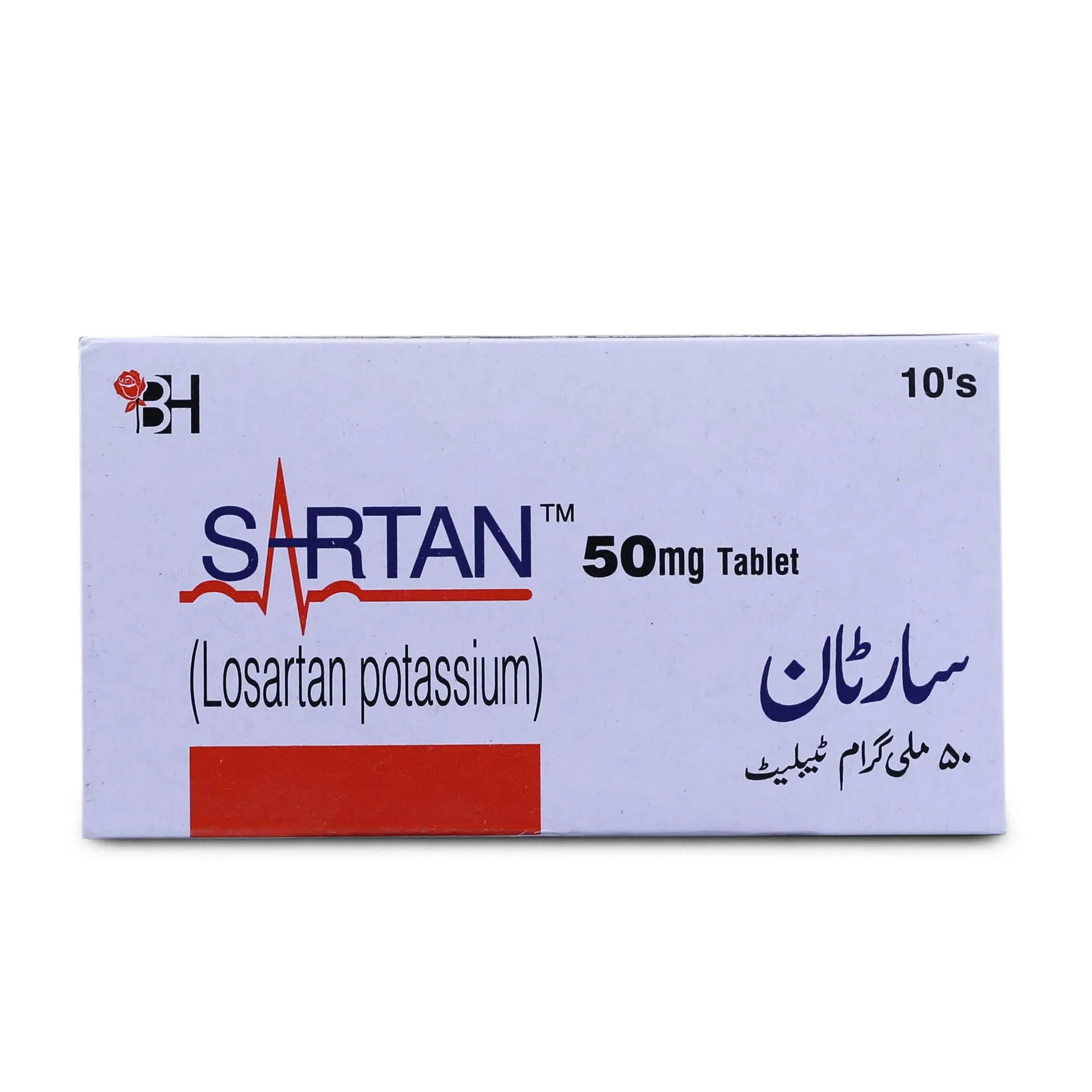 Sartan 50mg Tablet (10 tablets)