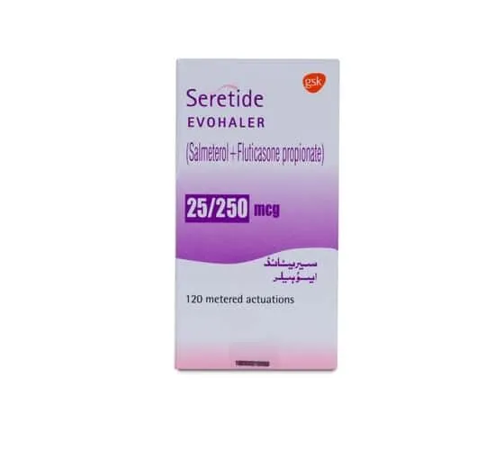 Seretide DMI Evohaler 25/250mcg Spray 1 S