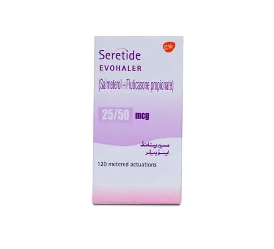 Seretide DMI Evohaler 25/50mcg Spray 1 S