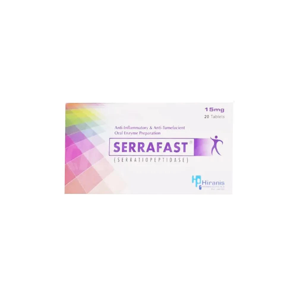 Serrafast 15mg Tablet (x2 Strips)