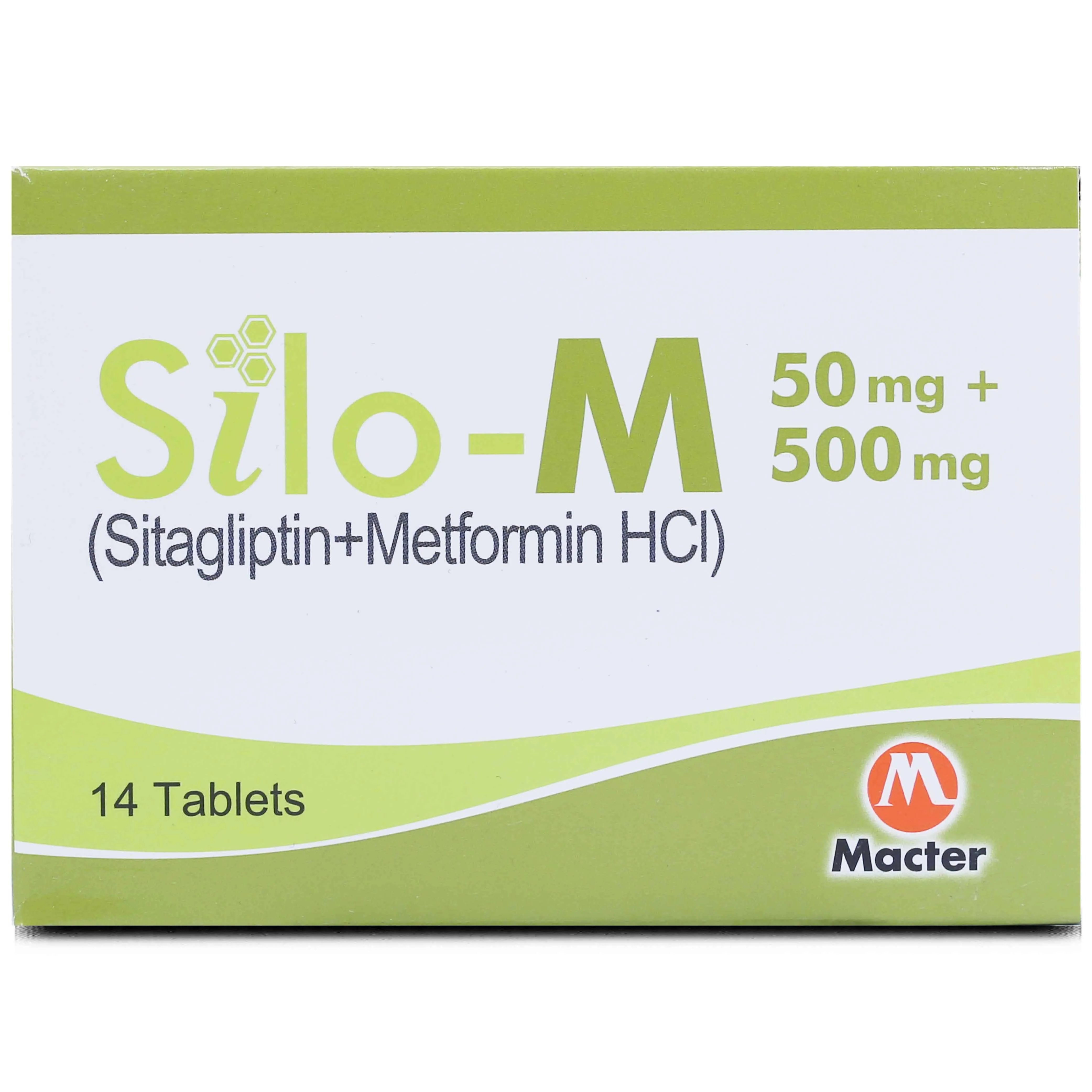Silo-M 50mg+500mg Tablet (7 tablets)