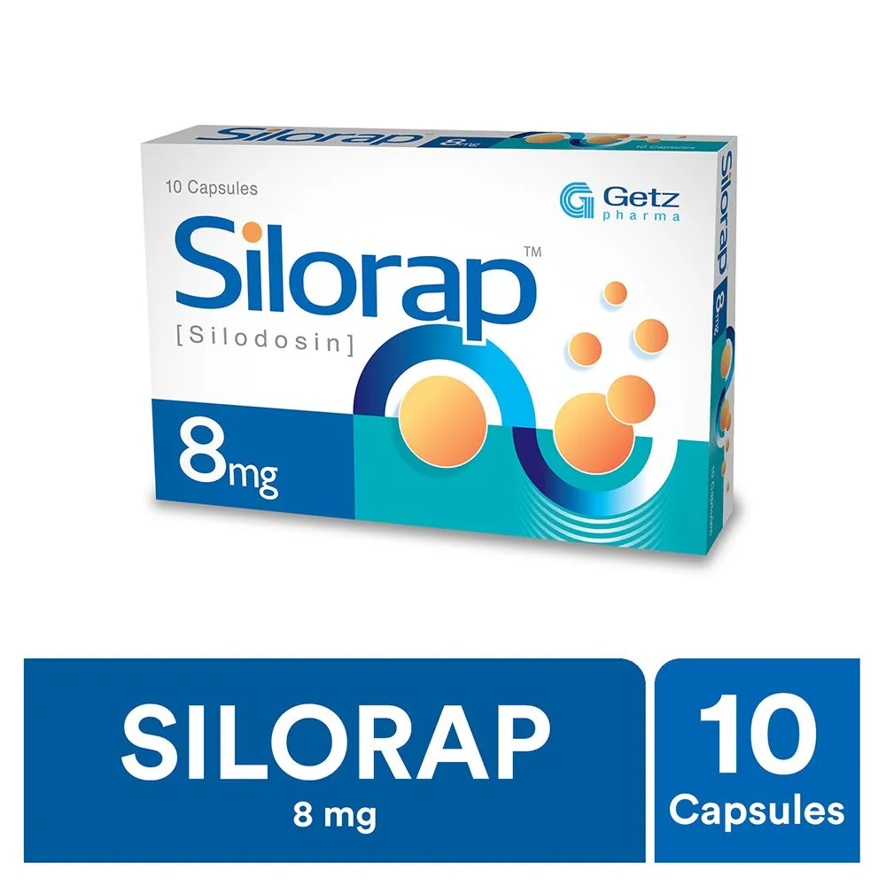 Silorap 8mg Capsule (10 tablets)